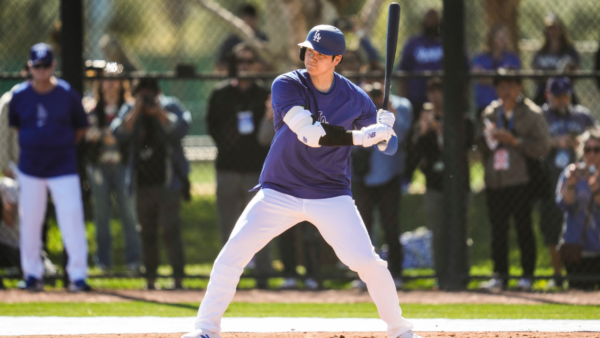 Dodgers’ Ohtani takes live batting practice in latest step forward after surgery