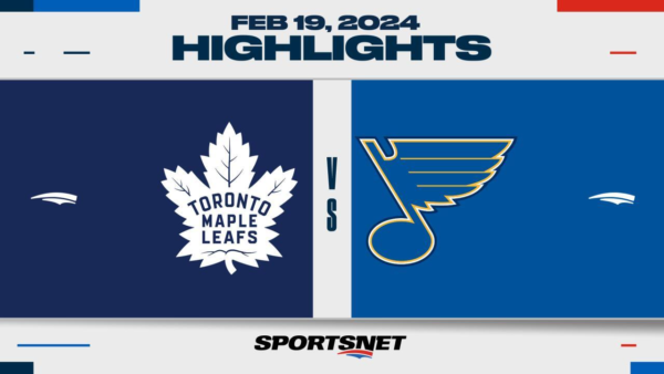 NHL Highlights: Maple Leafs 4, Blues 2