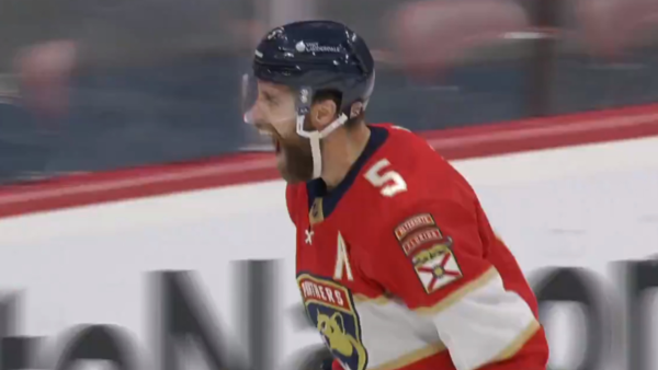 Panthers’ Ekblad snipes it on Senators’ Korpisalo 19 seconds in the first