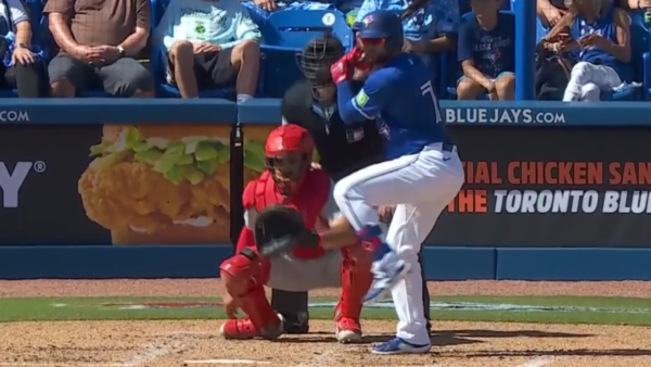 Kiner-Falefa drills RBI single for first hit in a Blue Jays uniform